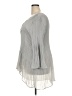 Catherines 100% Polyester Gray 3/4 Sleeve Blouse Size 3X - photo 5