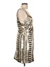 Unbranded Metallic Silver Cocktail Dress Size L - photo 4