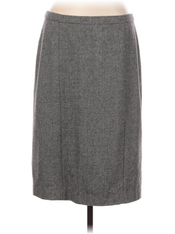 Pink Tartan Wool Skirt (view 1)