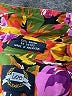 Lee 100% Rayon Floral Orange Long Sleeve Blouse Size L - photo 7