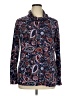 D&Co. Paisley Blue Turtleneck Sweater Size XL - photo 1