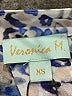 Veronica M. 100% Polyester Blue 3/4 Sleeve Blouse Size XS - photo 7
