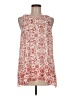 Max Studio 100% Polyester Red Sleeveless Blouse Size M - photo 1