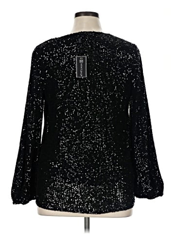 Cable & Gauge Long Sleeve Blouse (view 2)