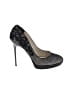 Karen Millen Graphic Black Heels Size EU 37 - photo 1