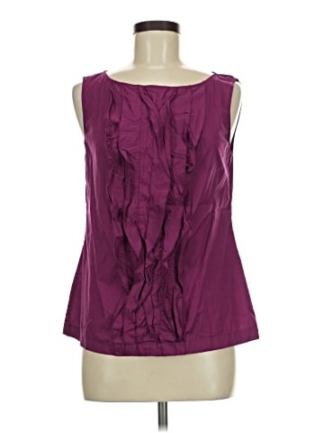 Ann Taylor Sleeveless T-Shirt (view 1)