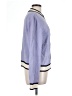 St. John Blue Wool Cardigan Size L - photo 4