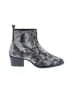 Charles by Charles David 100% Leather Silver Ankle Boots Size 7 1/2 - photo 1