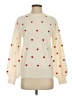 Fate Hearts Ivory Pullover Sweater Size S - photo 1