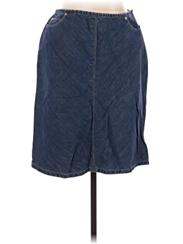 Ann Taylor Denim Skirt (view 1)