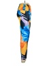 Onzie Graphic Blue Yoga Pants Size Med - Lg - photo 4