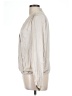 Old Navy 100% Polyester Silver Long Sleeve Blouse Size L - photo 5