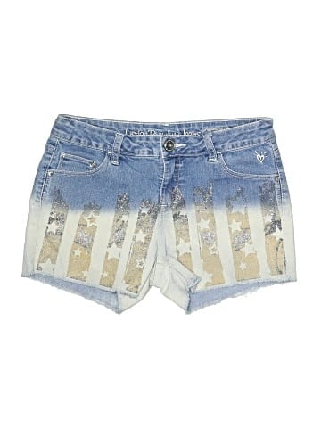 Justice Denim Shorts (view 1)