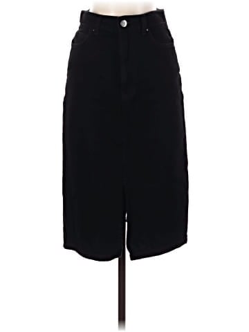 Gerard Darel Denim Skirt (view 1)