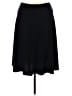 Talbots Solid Black Casual Skirt Size L - photo 1