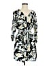 DKNYC 100% Polyester Print Blue Casual Dress Size M (estimated) - photo 1