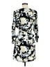 DKNYC 100% Polyester Print Blue Casual Dress Size M (estimated) - photo 2