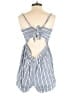 Aeropostale 100% Rayon Stripes Blue Romper Size XL - photo 2