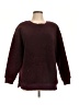 Ann Taylor LOFT Solid Burgundy Pullover Sweater Size L - photo 1