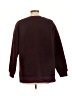 Ann Taylor LOFT Solid Burgundy Pullover Sweater Size L - photo 2