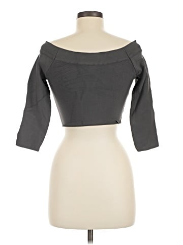 BCBGMAXAZRIA 3/4 Sleeve Top (view 2)