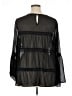 GNW Black Long Sleeve Blouse Size XL - photo 2