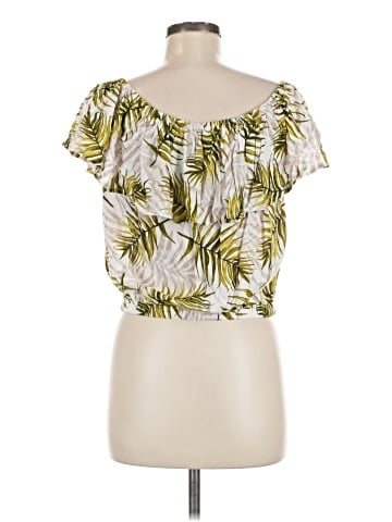 Hem & Thread Short Sleeve Blouse (view 2)
