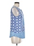 Lucky Brand Blue Sleeveless Blouse Size M - photo 4