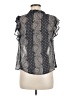 Blu Pepper 100% Polyester Gray Sleeveless Blouse Size M - photo 2
