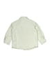 Zara Solid Green Long Sleeve Button-Down Shirt Size 9-12 mo - photo 2