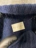 Poetry 100% Lambswool Blue Wool Pullover Sweater Size 8 - photo 7