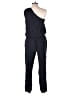 Mustard Seed 100% Rayon Solid Black Jumpsuit Size L - photo 2