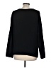 Theory 100% Silk Black Long Sleeve Top Size M - photo 2