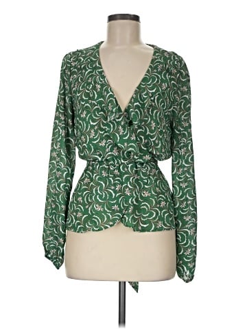 Max Studio Long Sleeve Blouse (view 1)