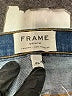 FRAME Denim Solid Blue Jeans Size 29 waist - photo 7
