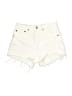 Levi's Ivory Denim Shorts Size 26 waist - photo 1