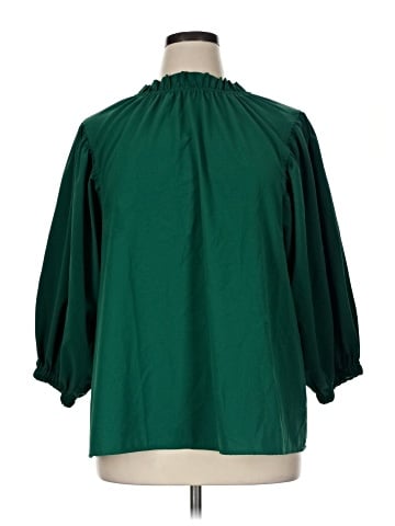 Oddi 3/4 Sleeve Blouse (view 1)