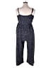 Kaileigh Polka Dots Blue Jumpsuit Size 1X - photo 2