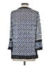 Tory Burch Blue 3/4 Sleeve Blouse Size 2 - photo 2
