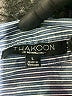 Thakoon Stripes Gray Long Sleeve Button-Down Shirt Size L - photo 6