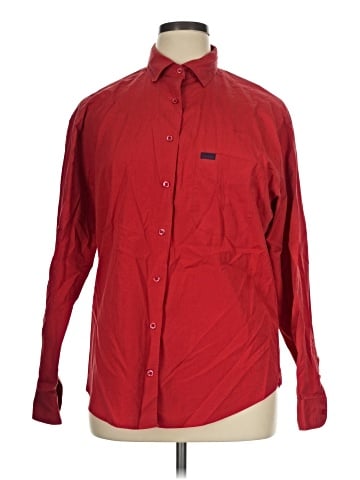 Faconnable Long Sleeve Button-Down Shirt (view 1)