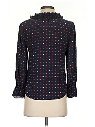 J.Crew Long Sleeve Silk Top (view 2)