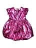 Tea 100% Metallic Metallic Pink Dress Size 8 - photo 1