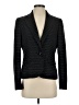 Le Suit 100% Polyester Houndstooth Black Blazer Size 4 - photo 1