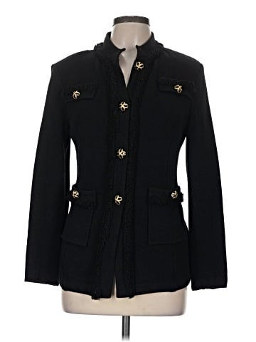 St. John Caviar Coat (view 1)