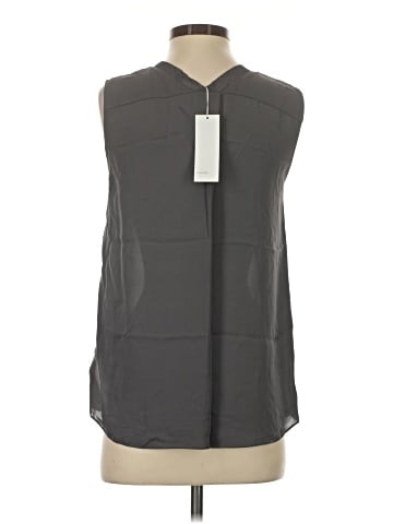 Vince. Sleeveless Silk Top (view 2)