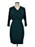 Gilli Solid Teal Cocktail Dress Size M - photo 1