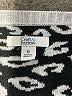 Croft & Barrow Animal Print Silver Pullover Sweater Size XL - photo 7
