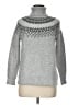Talbots Fair Isle Silver Gray Turtleneck Sweater Size M (petite) - photo 1