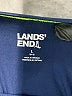 Lands' End Blue Long Sleeve T-Shirt Size 10 - 12 - photo 3